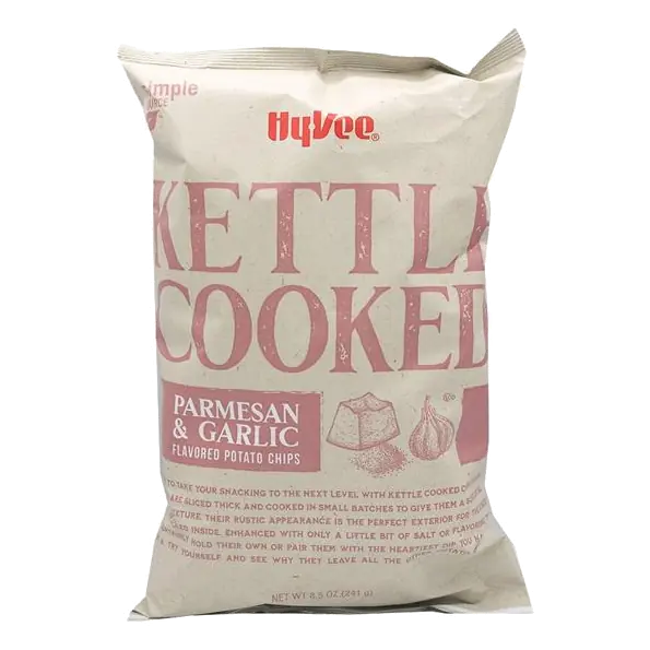Parmesan & Garlic Flavored Kettle Cooked Potato Chips
