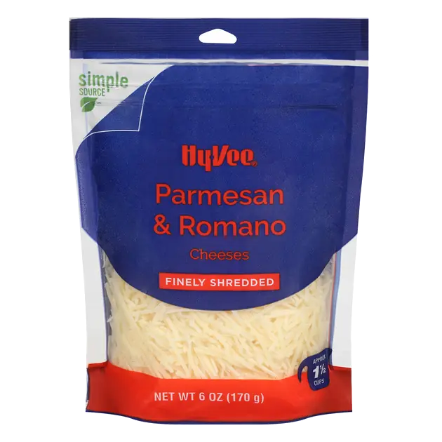 Parmesan & Romano Shredded Cheeses