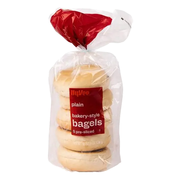 Plain Larger Bakery Style Bagels