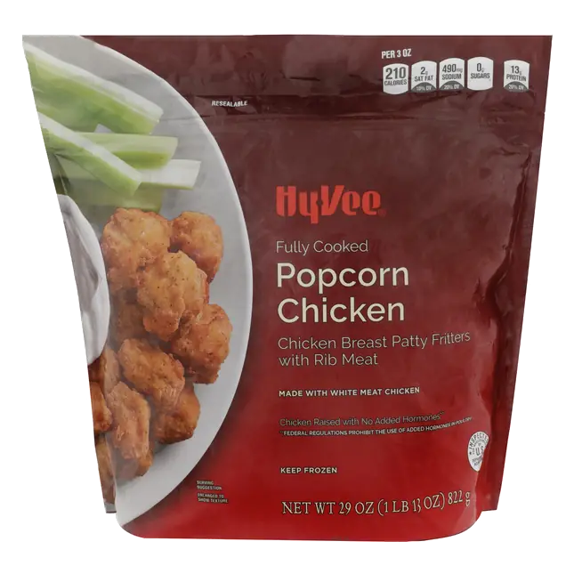 Popcorn Chicken Fully Cooked Chicken Breast Patty Fritters with Rib Meat