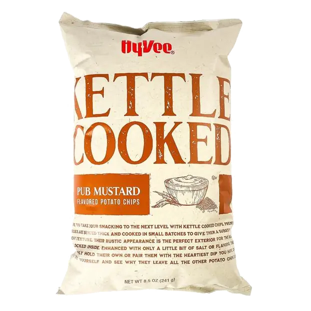 Pub Mustard Flavored Kettle Cooked Potato Chips