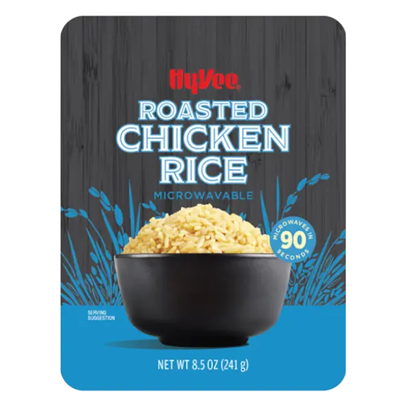 Hy-Vee Roasted Chicken Rice Microwaveable