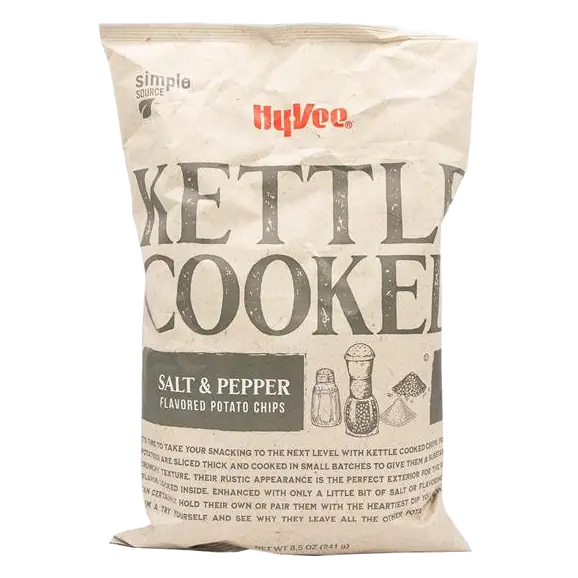 Salt & Pepper Kettle Cooked Potato Chips