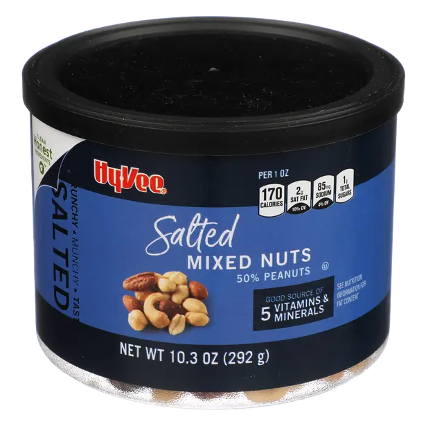 Salted 50% Peanuts Mixed Nuts