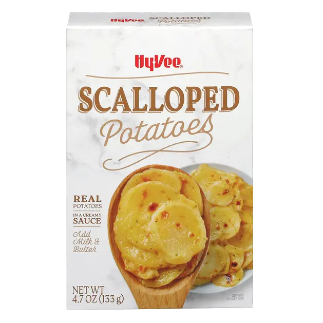 Scalloped Real Russet Potatoes in a Creamy Sauce