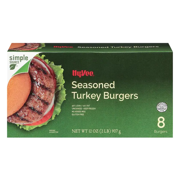 Seasoned Turkey Burgers