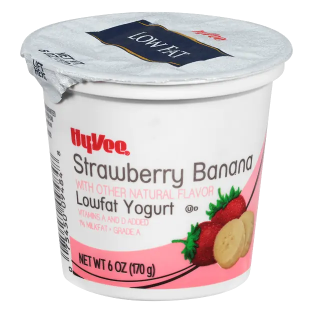 Strawberry Banana Lowfat Yogurt
