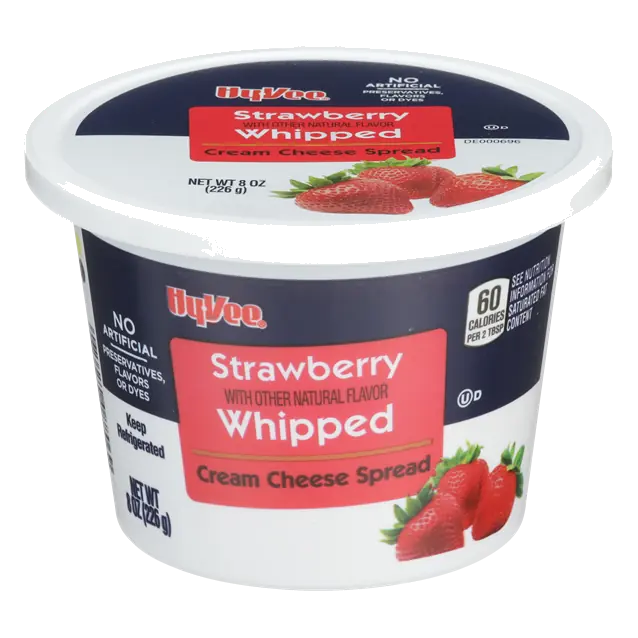 Strawberry Whipped Cream Cheese Spread