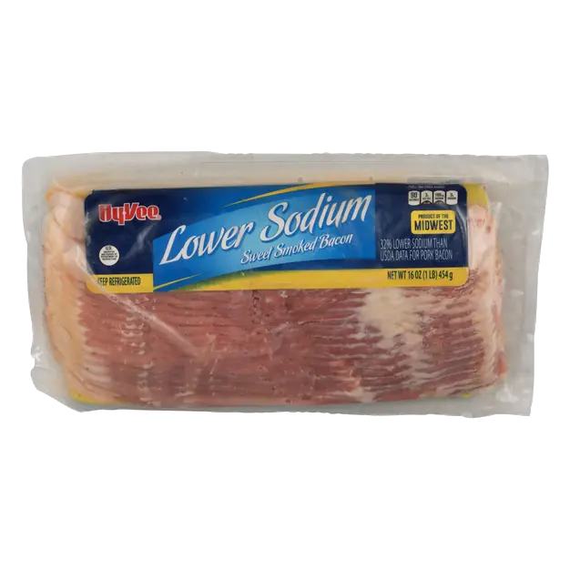 Sweet Smoked Lower Sodium Bacon