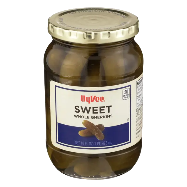 Sweet Whole Gherkins