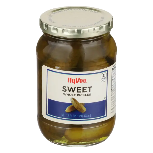 Sweet Whole Pickles