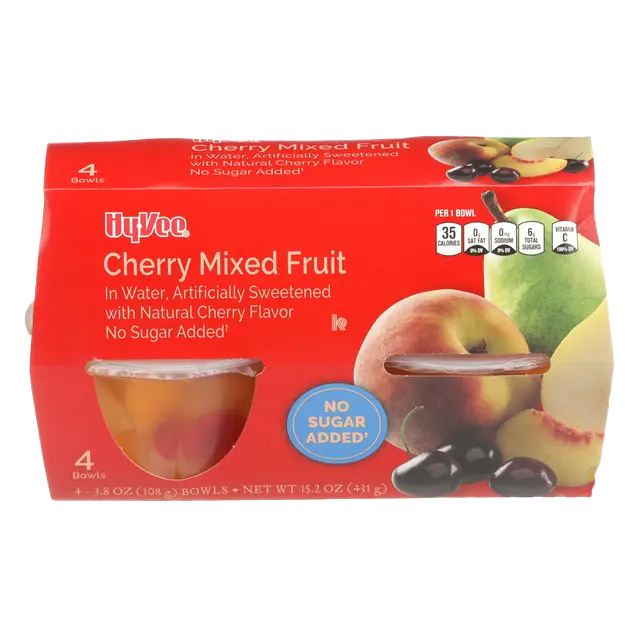 Sweetened Cherry Mixed Fruit in Water