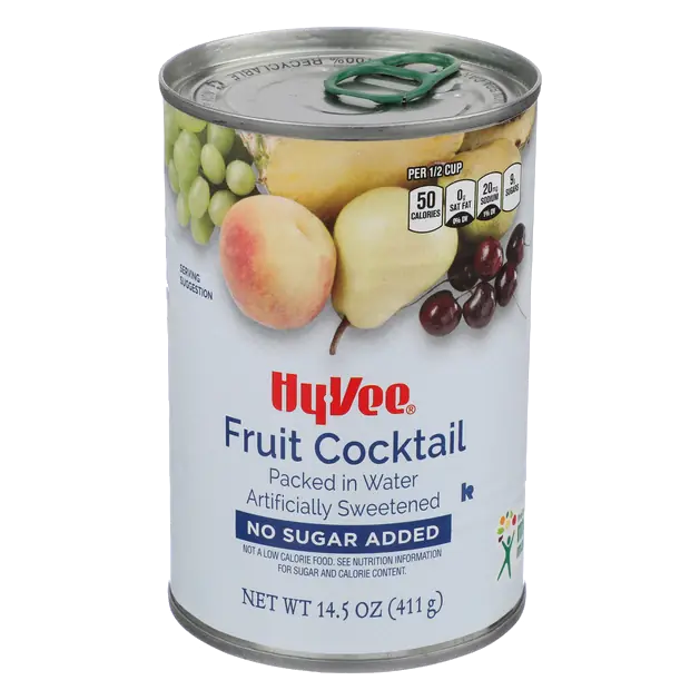 Sweetened Fruit Cocktail in Water