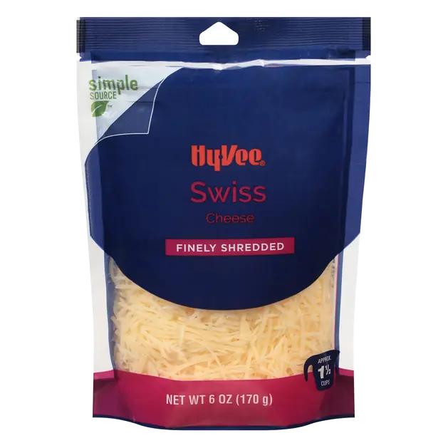 Swiss Finely Shredded Cheese