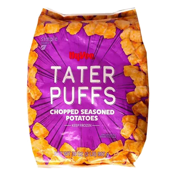 Hy-Vee Tater Puffs Chopped Seasoned Potatoes