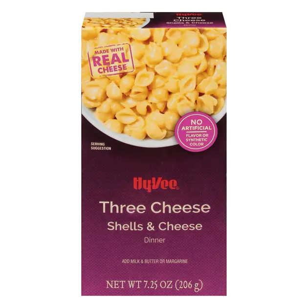 Three Cheese Shells & Cheese Dinner