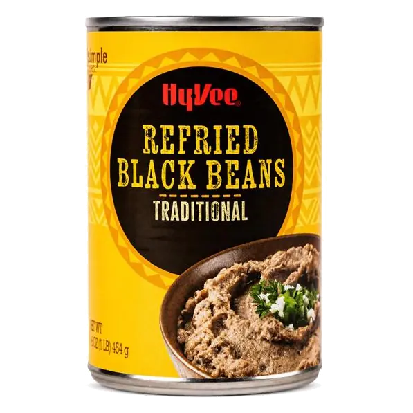 Traditional Refried Black Beans