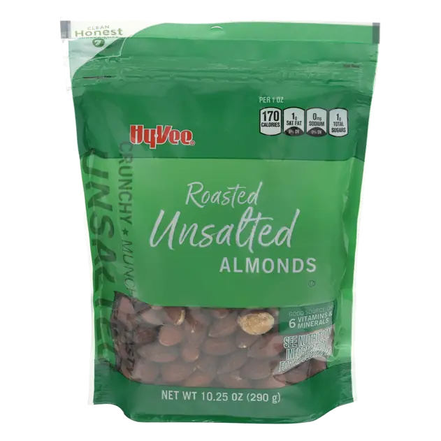 Unsalted Roasted Almonds