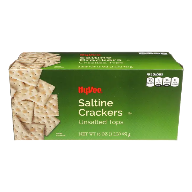 Unsalted Tops Saltine Crackers