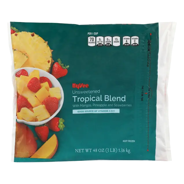 Unsweetened Tropical Blend with Mangos