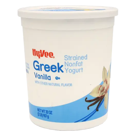 Vanilla Greek Strained Nonfat Yogurt