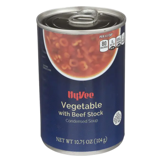 Vegetable with Beef Stock Condensed Soup