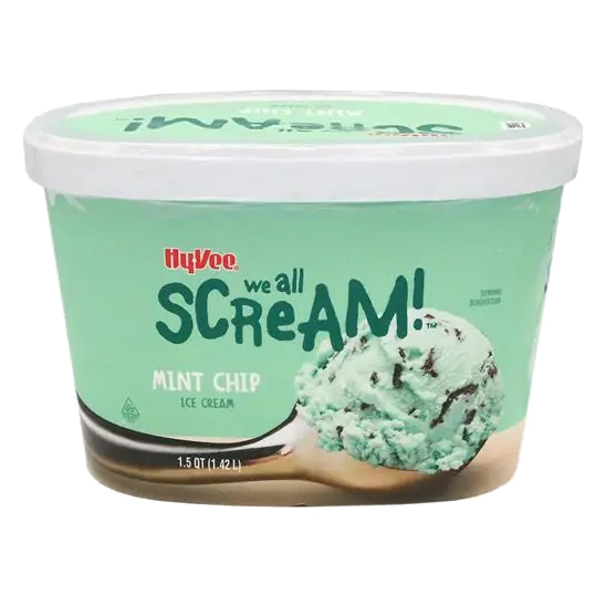 Hy-Vee We All Scream Mint Chip