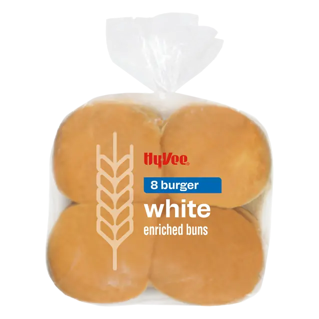 White Burger Buns
