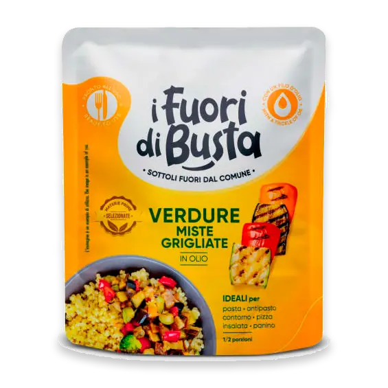 Verdure Miste Grigliate In Olio