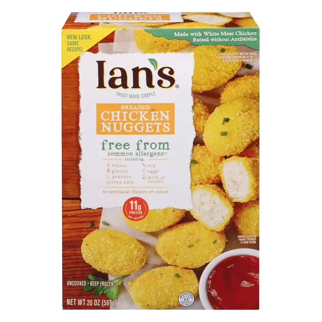 Gluten & Wheat Free Breaded Chicken Nuggets Frozen