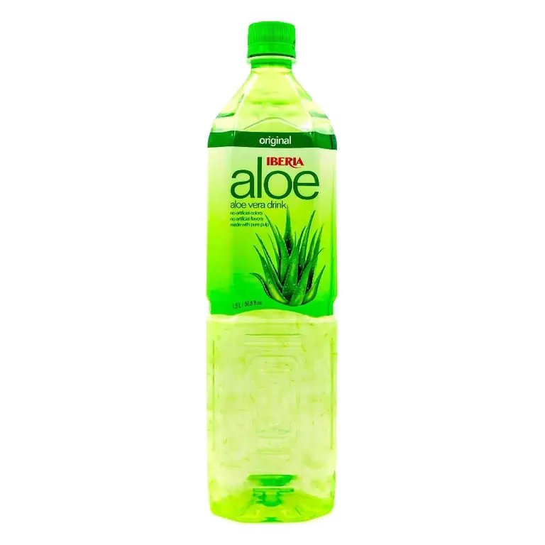 IBERIA aloe Original Aloe Vera Drink, 50.8 fl oz Bottle