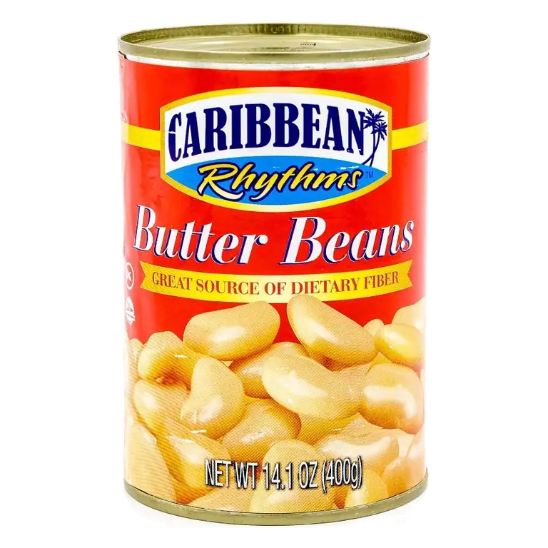 Caribbean Rhythms Butter Beans, 14.1oz