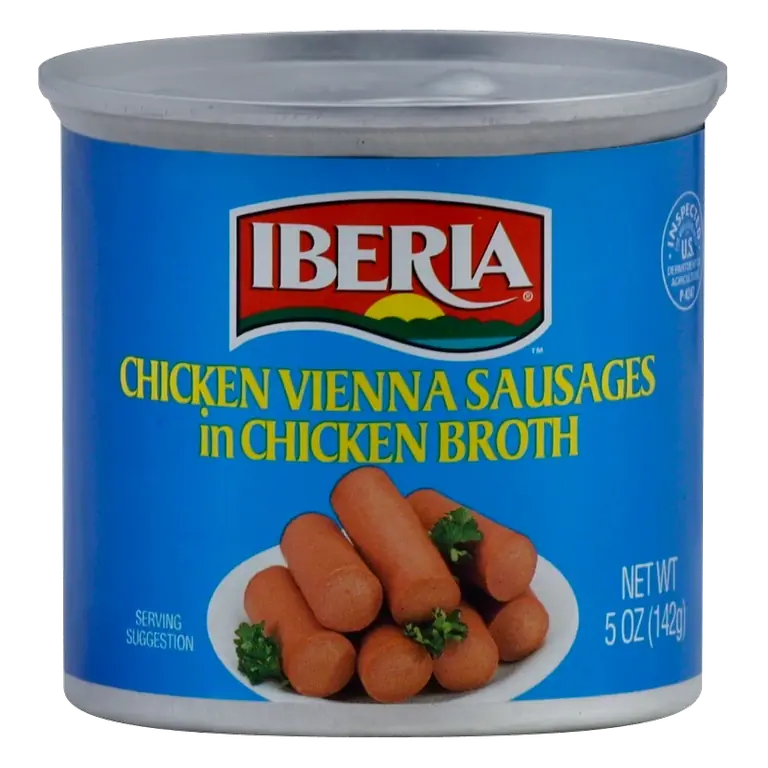 Iberia Chicken Vienna Sausages in Chicken Broth, 5oz