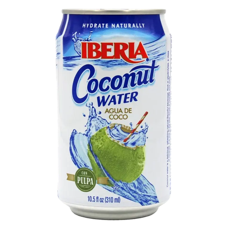 Iberia Coconut Water with Pulp, 10.5 fl oz Can
