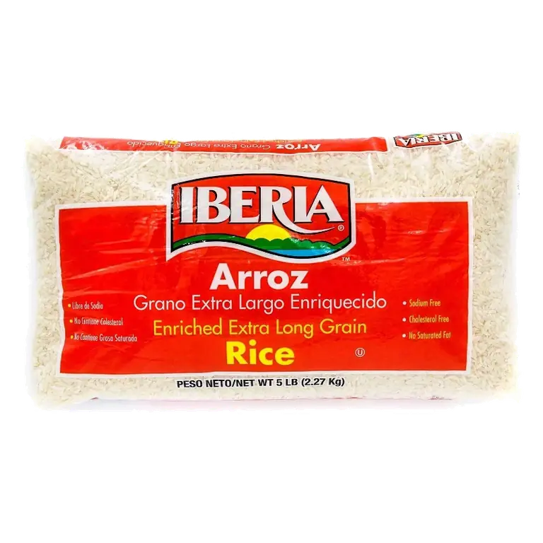 Iberia Enriched Extra Long Grain White Rice, 5lbs