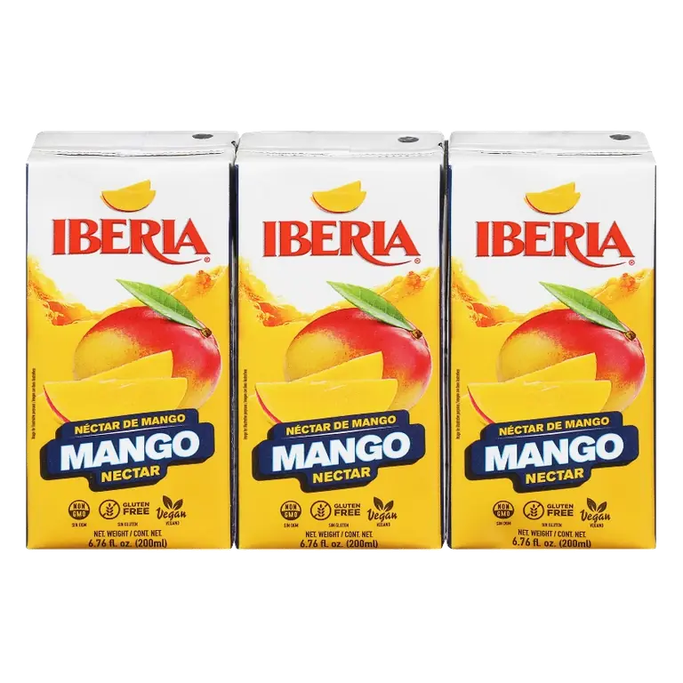 Iberia Mango Nectar Drink, 3pk/6.7 fl oz Cartons