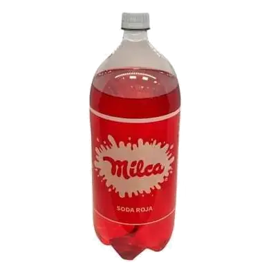 Milca Red Soda Pop, 2 Liter Bottle