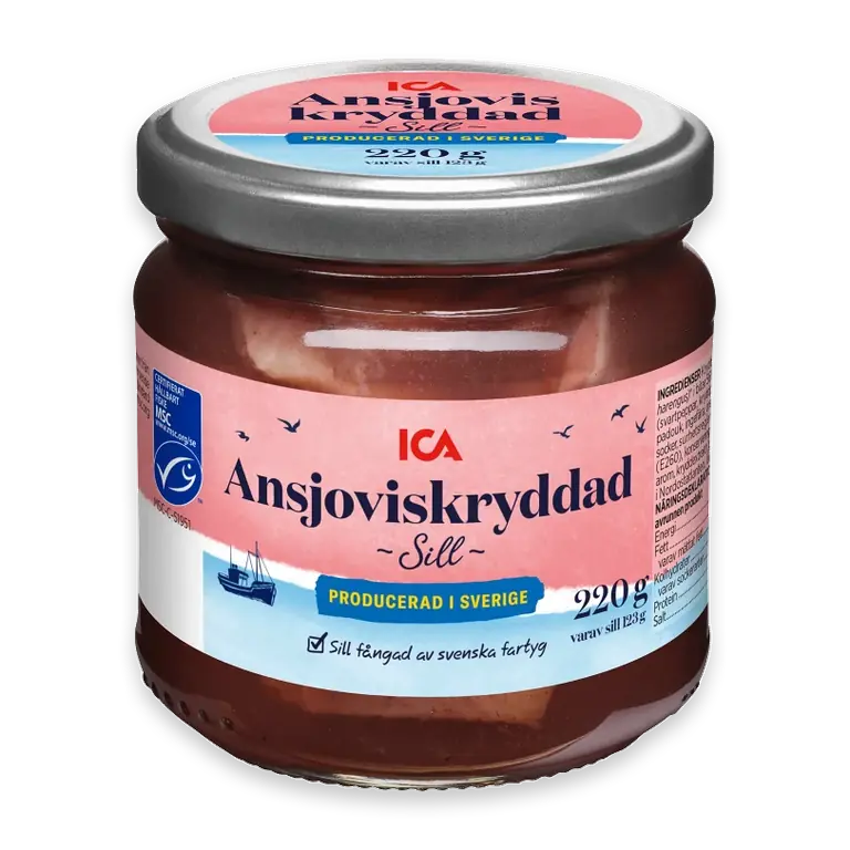Ansjoviskryddad Sill 220g