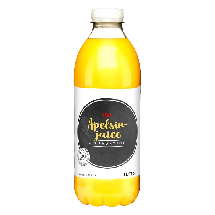 Apelsinjuice med fruktkött 1000ml