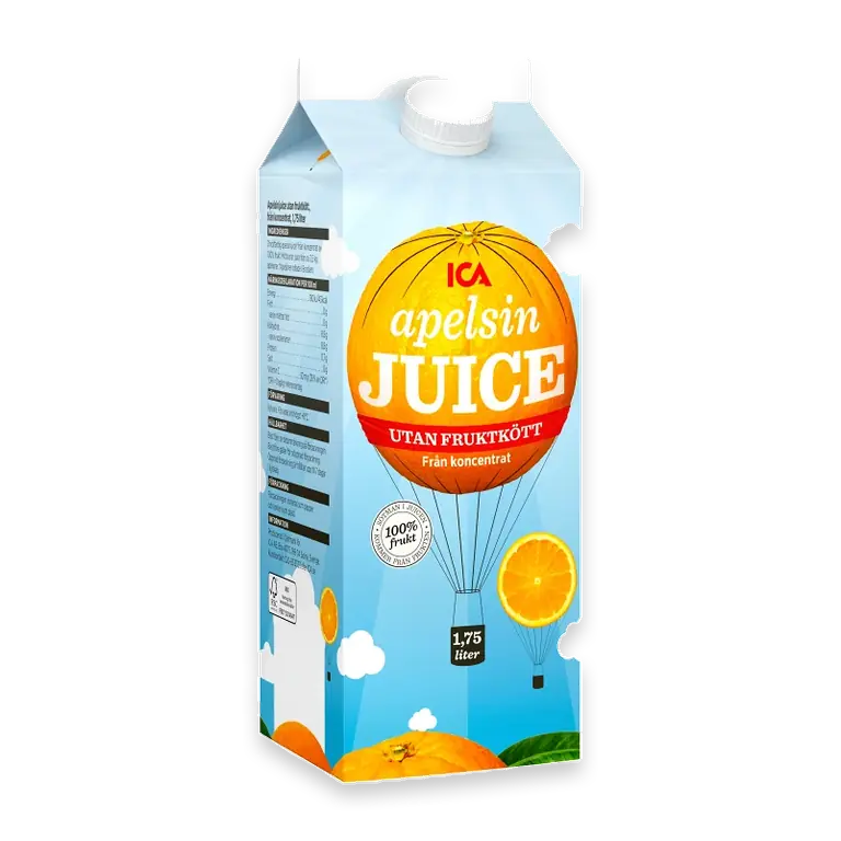 Apelsinjuice utan Frukkött 1,75l