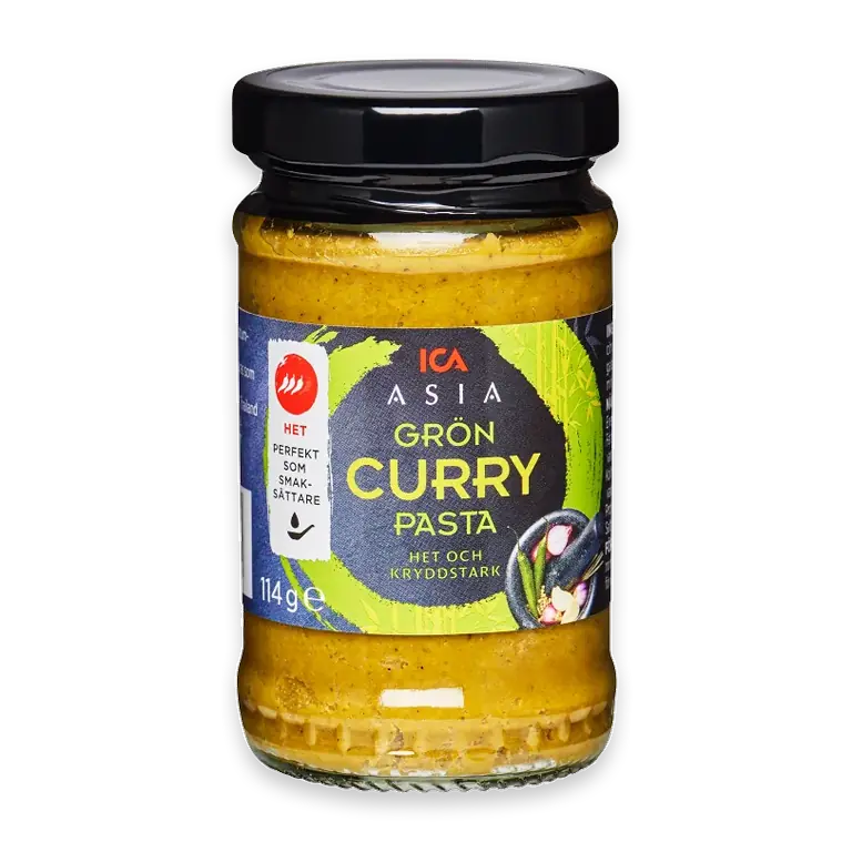 Currypasta Grön 114g