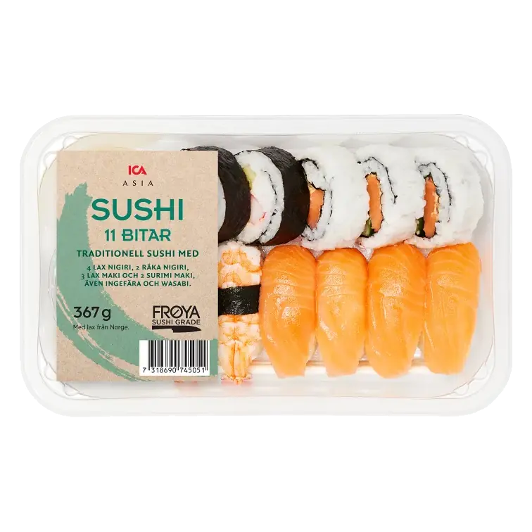 Sushi 11 bitar 367g