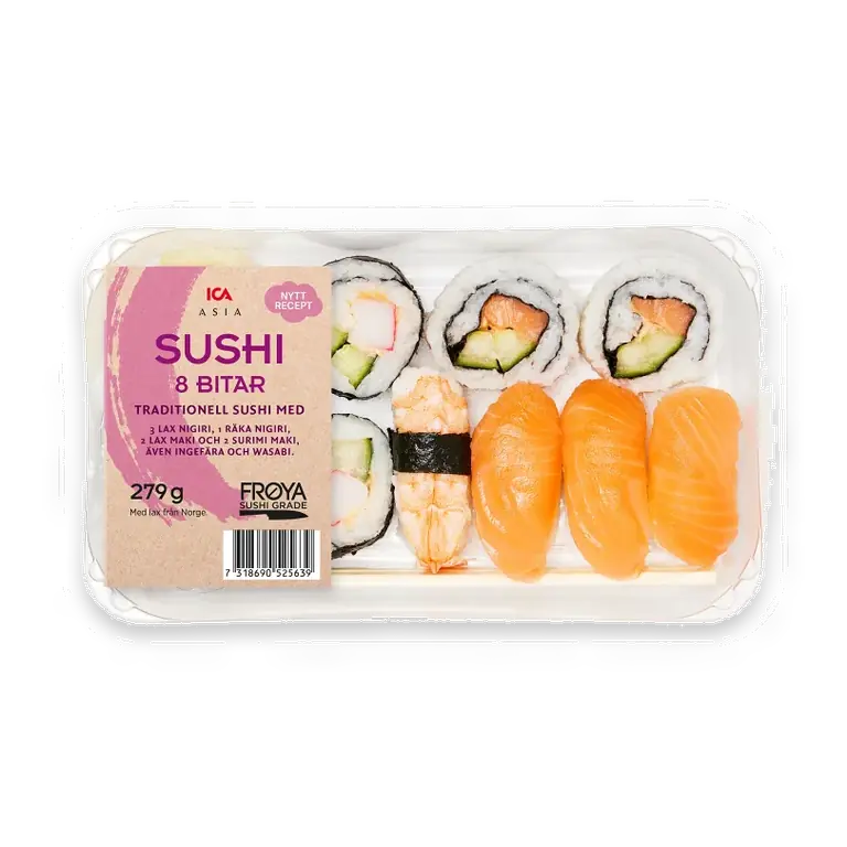 Sushi 8 bitar 279g