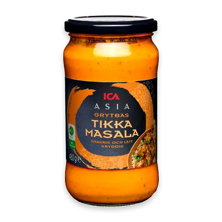 Tikka Masala Färdig sås 490g ICA