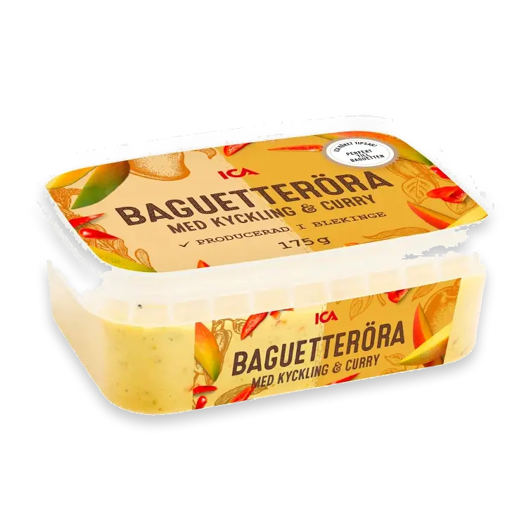 Baguetteröra med Kyckling och Curry 175g