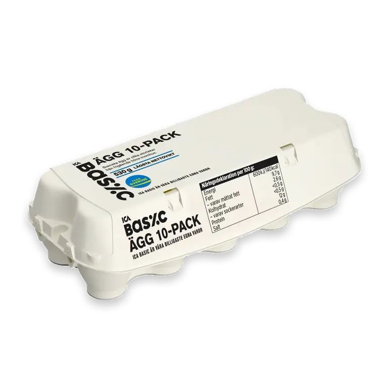 Ägg 10-p