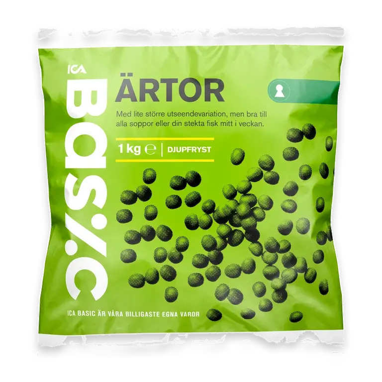 Ärtor Fryst 1kg