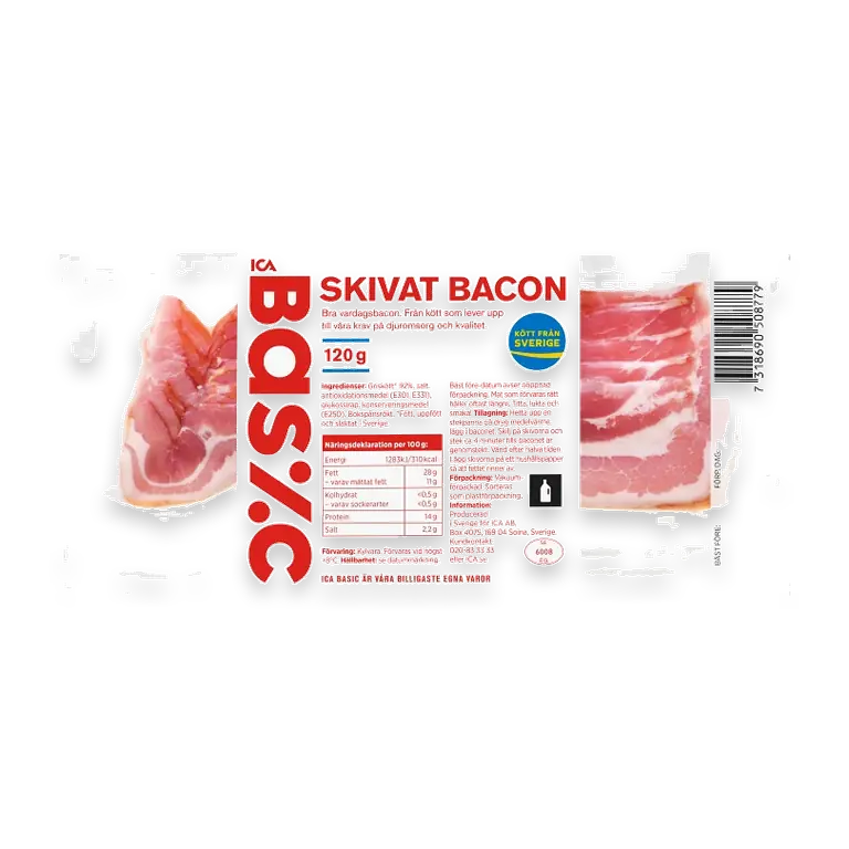Bacon Skivat 120g