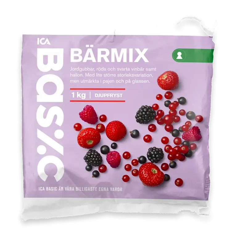 Bärmix Fryst 1kg