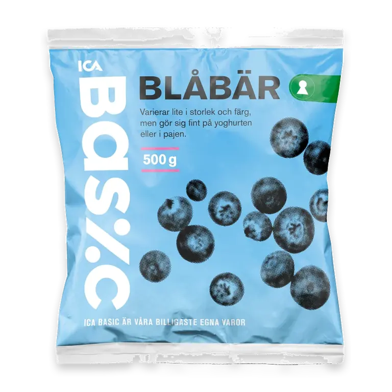 Blåbär odlade 500g